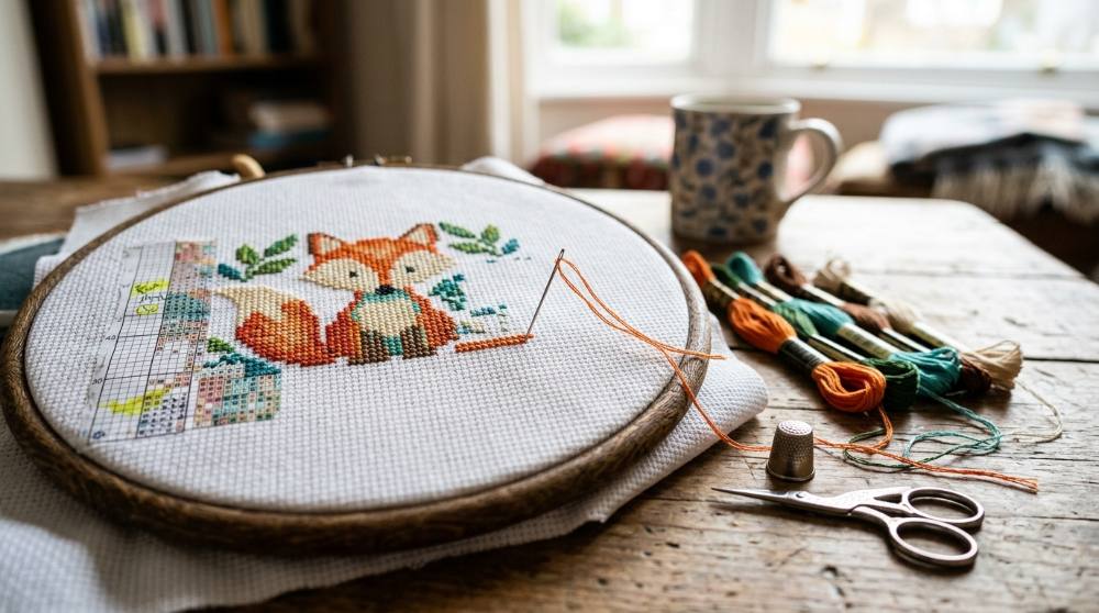 Take Up Cross-Stitch: Start One Simple X at a Time