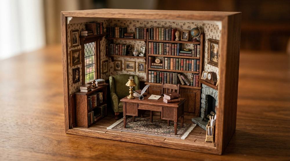 Build Tiny Rooms: Dollhouse Miniature Making for Beginners
