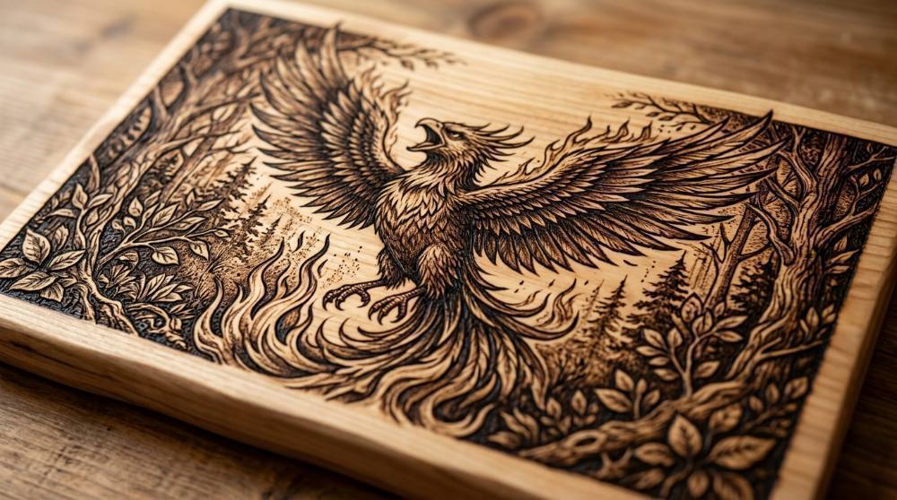 Draw With Fire: Woodburning for Complete Beginners