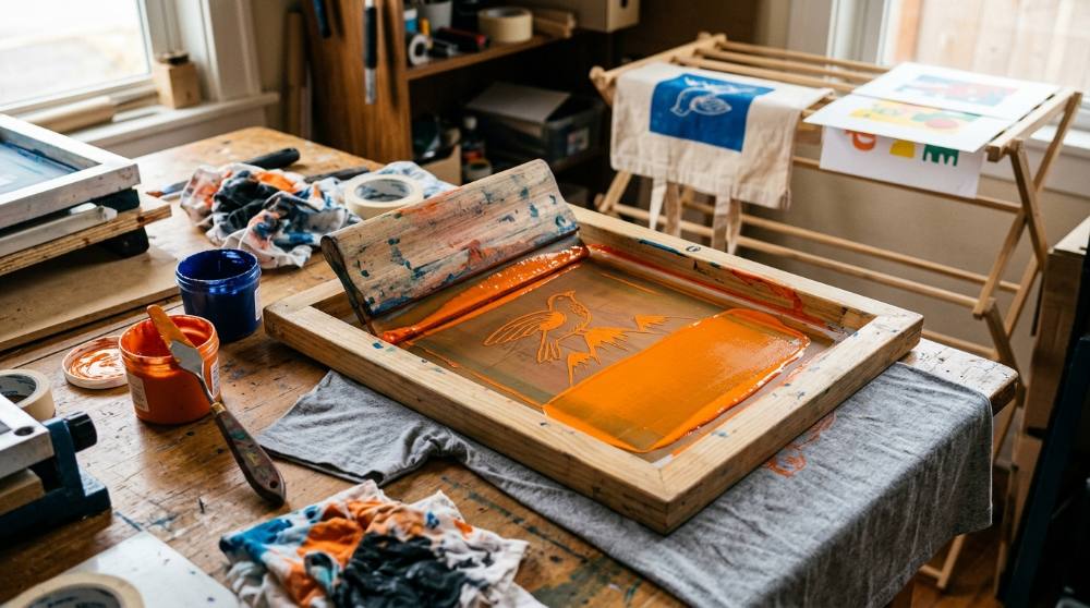 Put Your Designs on Anything: Screen Printing at Home