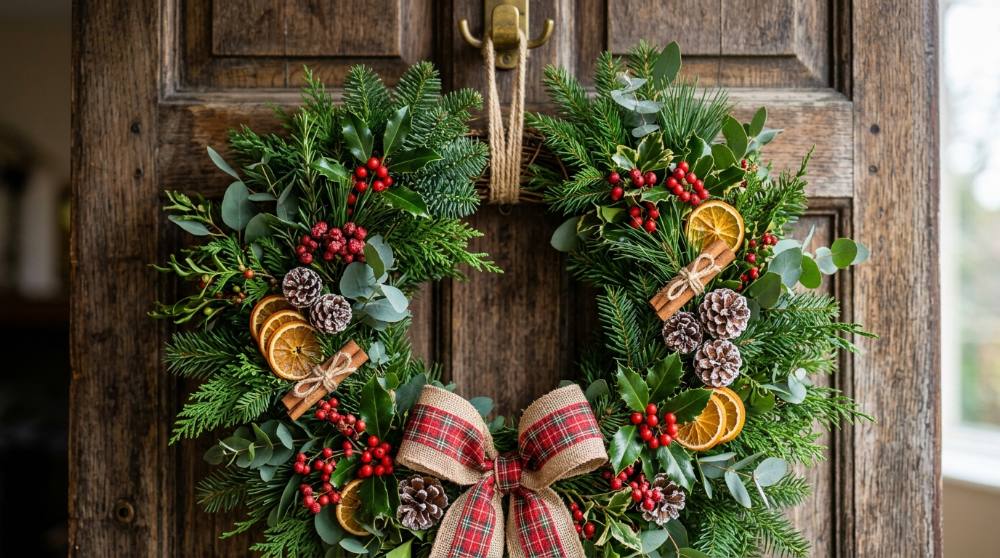 Make Your First Door Wreath This Christmas
