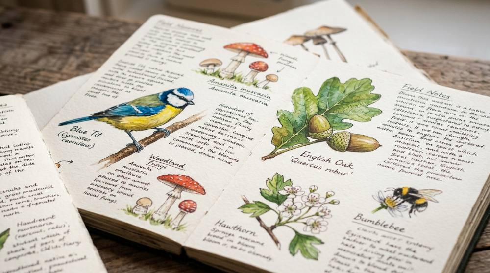 Slow Down and Really See: Nature Journaling for Beginners