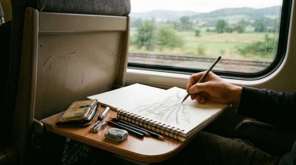 Pencil & Graphite Travel Sketching For Beginners