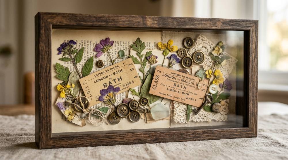 Shadow Box Art: Trap Tiny Scenes Behind Glass