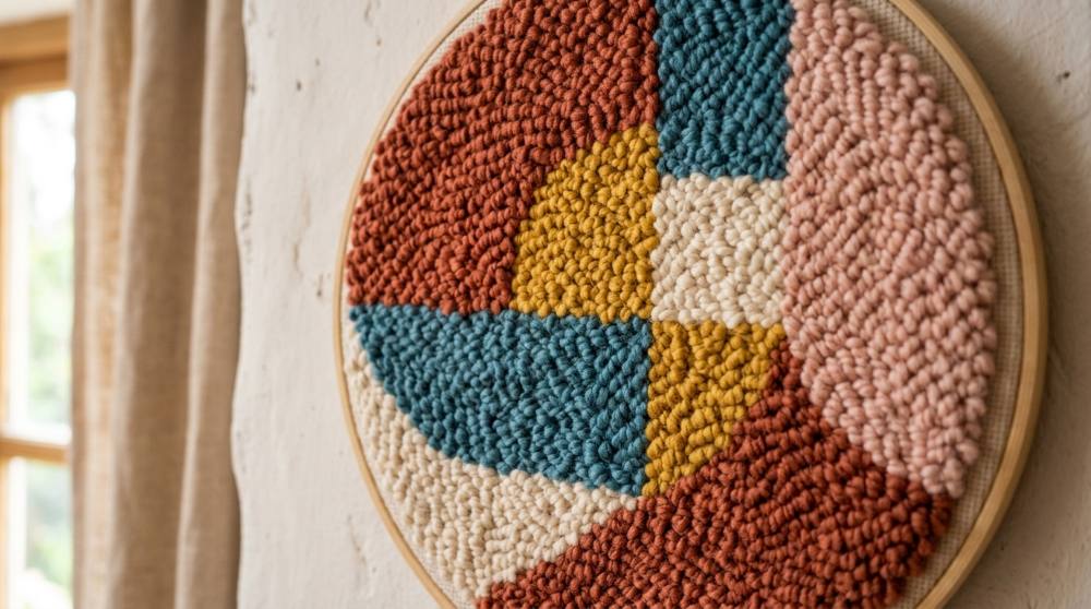 Punch Needle: Plush Loop-Pile Wall Art You Punch in an Evening