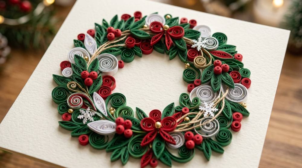 Paper Quilling for Beginners: Coil Your First Christmas Card