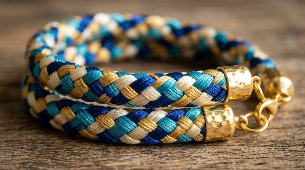 Kumihimo: Braid Silky Cord Into Bracelets on a Foam Disk